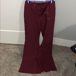 Ladies Maroon Dress Slacks